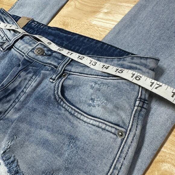 Ksubi NWT Van Winkle Skinny Jeans In Trashed Dreams Blue Size 32x32 Distressed - Picture 10 of 12